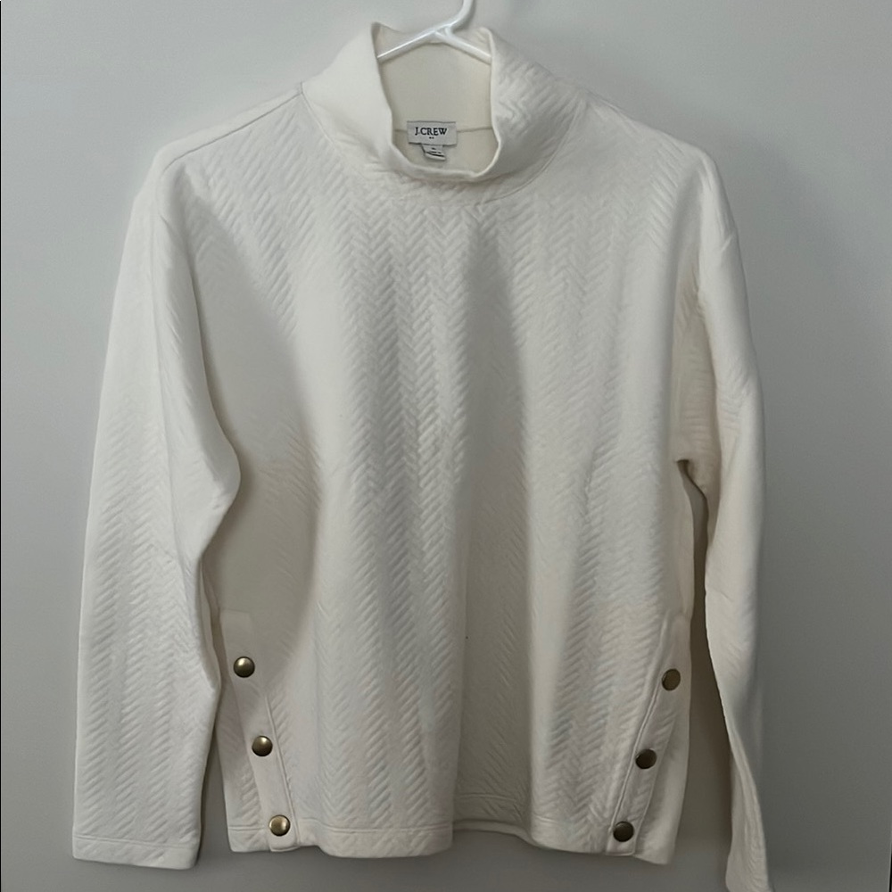 J. Crew Women's White Sweater